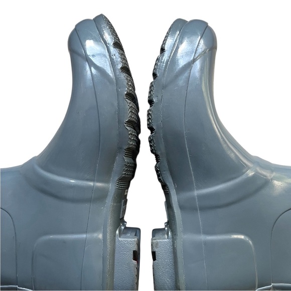Hunter Original Tall Gloss Rainboots in Feather (Pale Grey), sz US 8, EU 39 - Picture 7 of 13